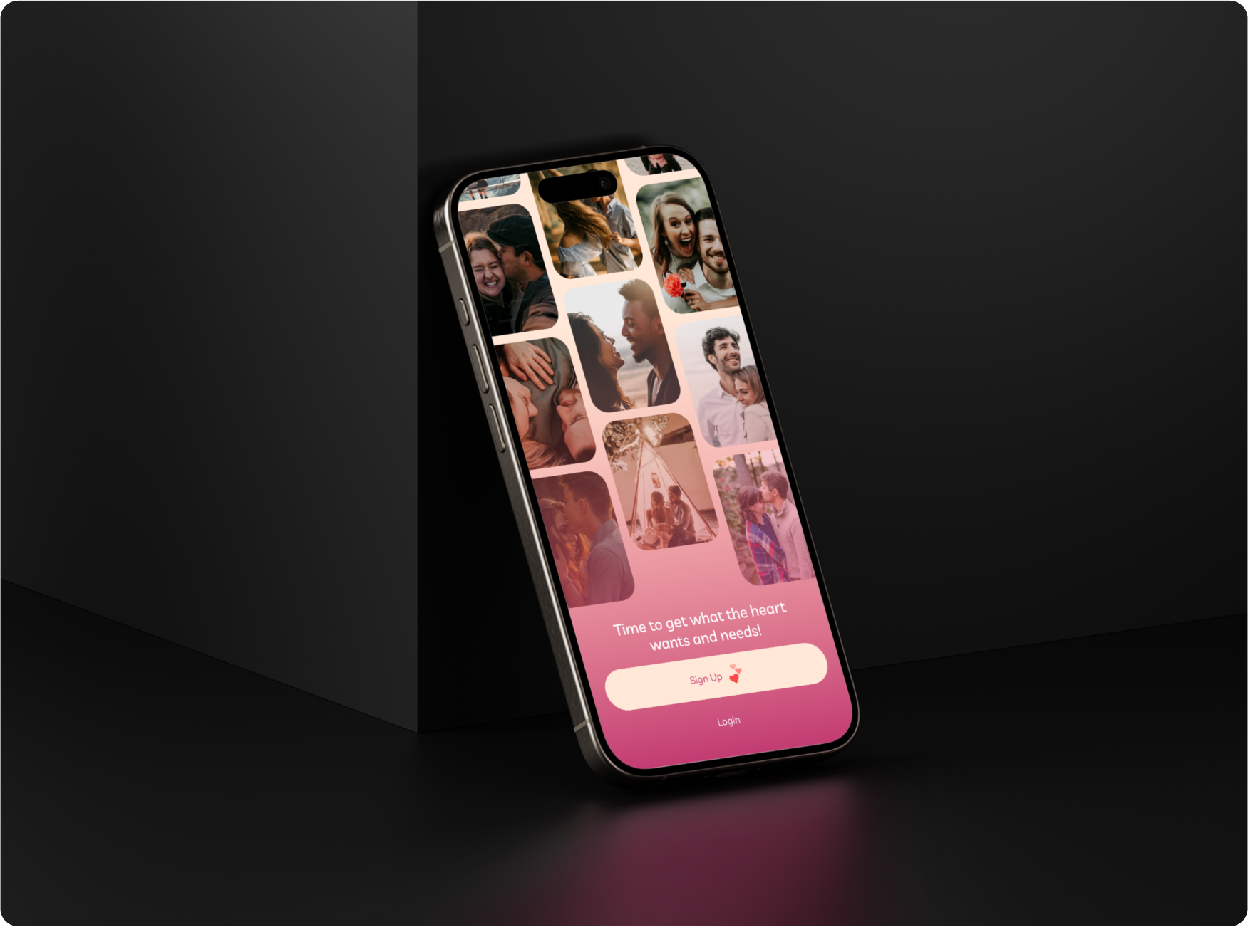 iPhone 15 Pro Mockup Reflection